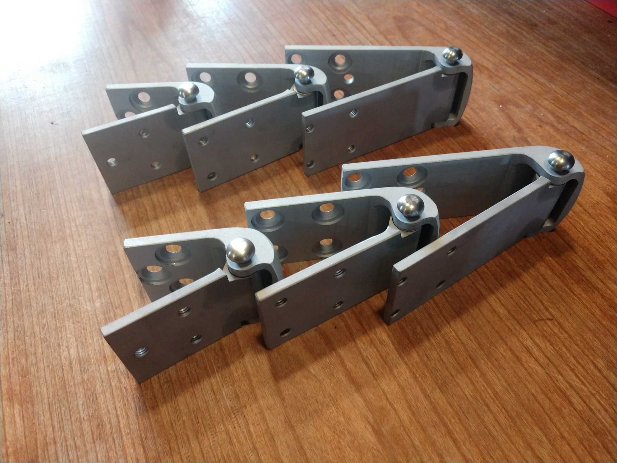 1928-1929 Model A Truck Hinges with Custom Pins